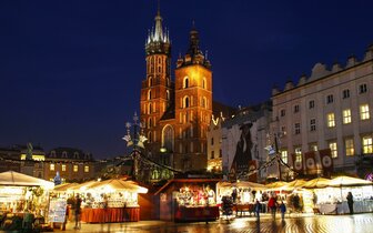 Predvianočný Krakow s Wieliczkou