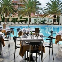 Minos Hotel - reštaurácia - letecký zájazd CK Turancar - Kréta, Rethymno
