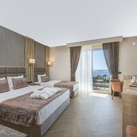 Hotel My Home Resort - izba s výhľadom na more - letecký zájazd CK Turancar - Turecko, Avsallar