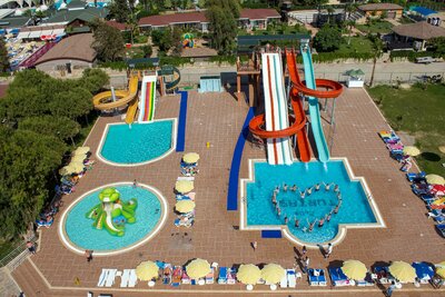 Hotel Club Turtas Beach - tobogany - letecký zájazd CK Turancar - Turecko Konakli