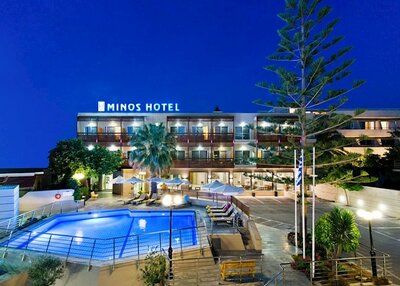 Minos Hotel - hotel - letecký zájazd CK Turancar - Kréta, Rethymno