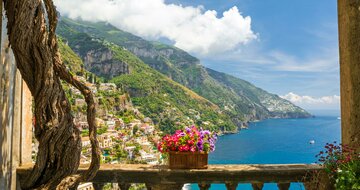 CK Turancar, autobusový poznávací zájazd, Kampánia s pobytom pri mori, Positano