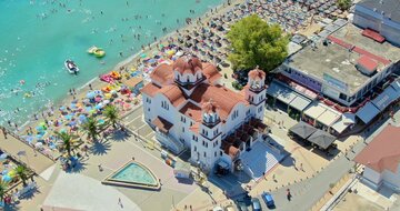 Letecký zájazd CK Turancar-Paralia-Olympic beach-panoráma