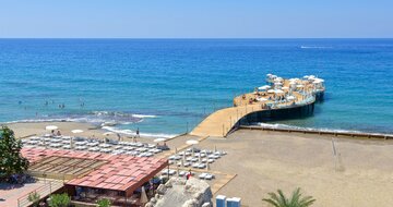 Asia Beach - pláž s mólom - letecký zájazd CK Turancar - Turecko, Alanya