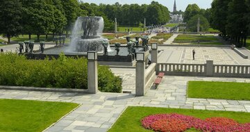 CK Turancar, autobusový poznávací zájazd, Škandinávsky okruh, Nórsko, Oslo, Vigeland park