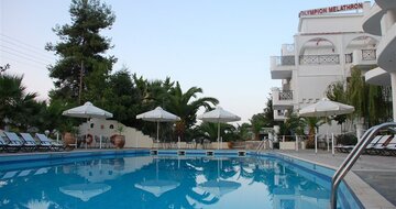 Hotel Olympion Melathron-Platamon-Olympská riviéra- letecký zájazd CK TURANCAR-bazén