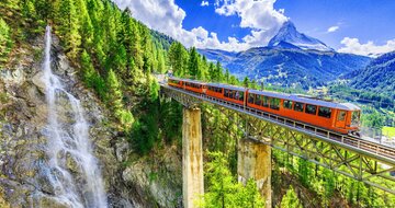 CK Turancar, autobusový poznávací zájazd, Švajčiarsky okruh, Klein Matterhorn, železnica Zermatt