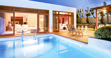 Hotel Grecotel Amirandes - plážová vilka so súkromným bazénom - letecký zájazd CK Turancar - Kréta, Gouves