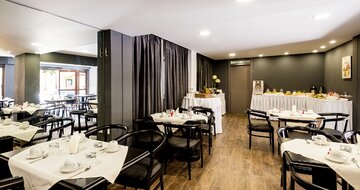 Elina hotel Apartments - reštaurácia - letecký zájazd CK Turancar - Kréta, Rethymno