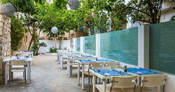 Hotel Dimitrios Beach - reštaurácia - letecký zájazd CK Turancar - Kréta, Rethymno