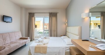 Hotel Dimitrios Beach - izba superior - letecký zájazd CK Turancar - Kréta, Rethymno