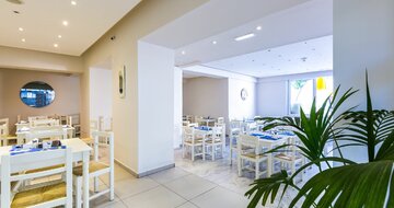 Hotel Dimitrios Beach - reštaurácia - letecký zájazd CK Turancar - Kréta, Rethymno