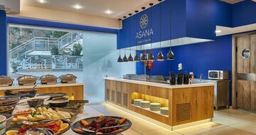 Asana Hotel - reštaurácia - letecký zájazd CK Turancar - Kréta, Analipsis