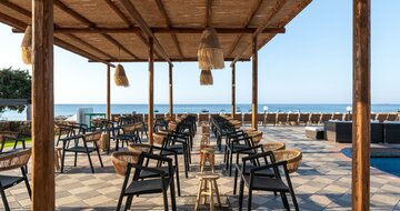 Hotel Costa Lindia beach - reštaurácia - letecký zájazd CK Turancar (Rodos, Lardos)