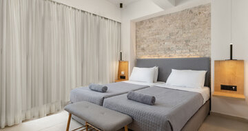 Hotel Costa Lindia beach - dvojlôžková izba s výhľadom na more - letecký zájazd CK Turancar (Rodos, Lardos)