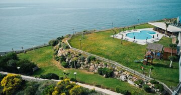 Kos Michelangelo Resort@Spa - pláž - letecky zájazd CK TURANCAR Kos Kardamena