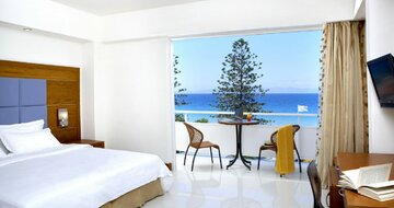 Hotel Sunshine Rhodes-double room sea view-letecký zájazd CK Turancar-Rodos