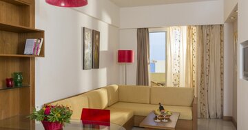 Hotel Sunshine Rhodes-family room sea view-letecký zájazd CK Turancar-Rodos