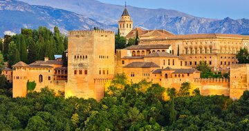 CK Turancar, Letecký poznávací zájazd, Španielsko, Andalúzia s pobytom pri mori, Alhambra